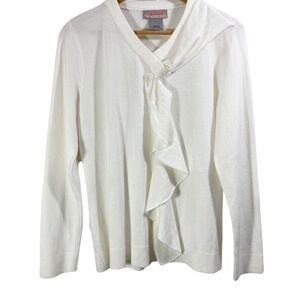 Nouveaux women’s sweater Size L color White
